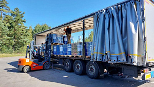 Консолидационный центр активно продолжает подготовку отходов к вывозу