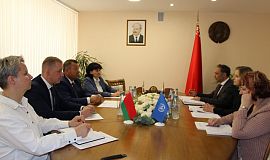 ISSUES ON POPS WERE DISCUSSED AT THE MEETING OF THE HEADS OF THE MINISTRY OF NATURAL RESOURCES AND UNDP