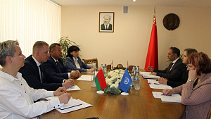 ISSUES ON POPS WERE DISCUSSED AT THE MEETING OF THE HEADS OF THE MINISTRY OF NATURAL RESOURCES AND UNDP