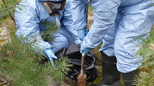 FRONTAL SURVEYS OF BURIAL SITES OF OBSOLETE PESTICIDES CONTINUE IN BELARUS